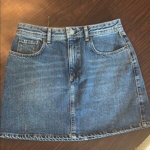 BDG Blue Mini Skirt Casual